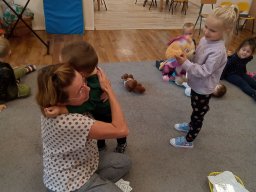 2025-09-15 Powitanie z małpka Iwoną